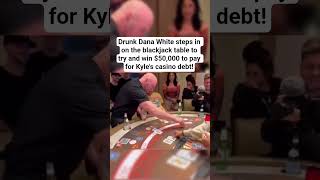 Drunk Dana White tries to help Kylie win #danawhite #nelkboys