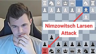 Carlsen’s Tactical Tricks Against the Nimzowitsch-Larsen Attack!