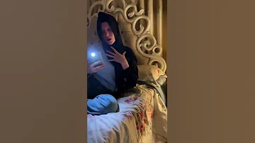 شخص مقنع تحت سرير غرفتي وانا نايمة وشو سووواااا 