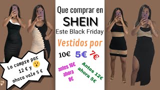 Que comprar este BLACK FRIDAY en SHEIN / precios rebajados / TRY on Haul