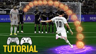 PES 2021 Extreme Curved Free Kick Tutorial