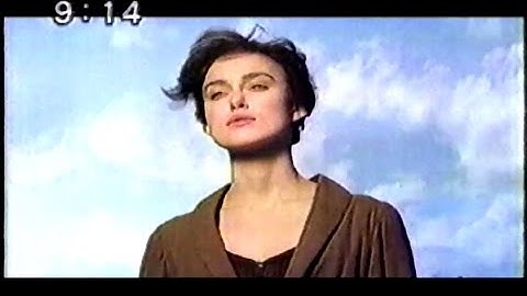 2006年頃のCM キーラ・ナイトレイ 映画 プライドと偏見