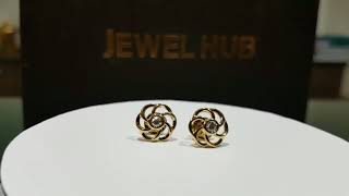 JewelHub Diamonds   Floral Earrings