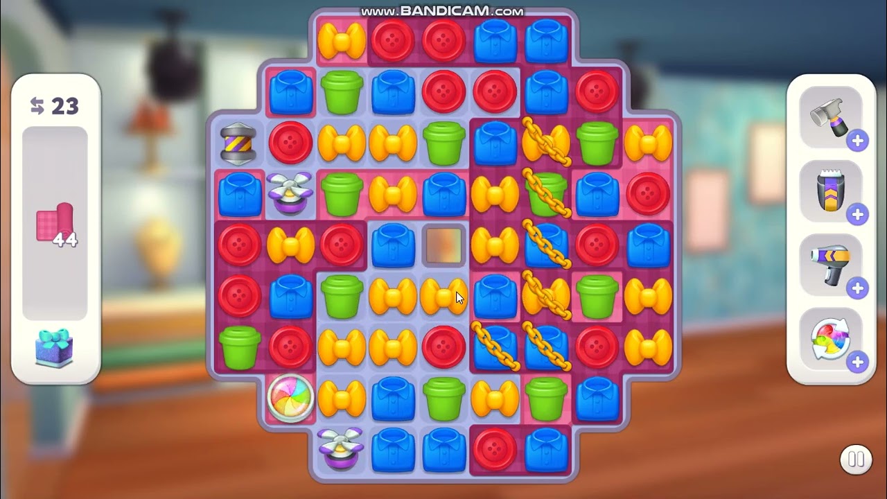 Makeover Match - Swap & Style level 31 no power-ups