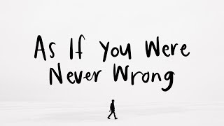 Video voorbeeld van "Matthew Mole - As If You Were Never Wrong [Official Audio]"