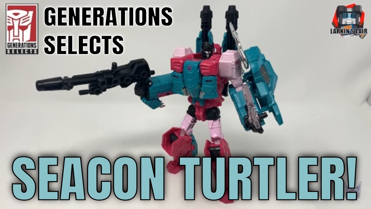 Transformers Generations Selects Turtler Review, Larkin's Lair