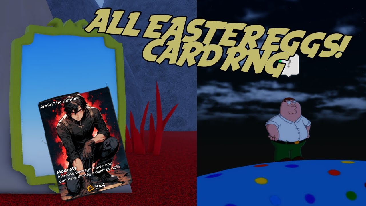 *NEW* EASTER EGGS in CARDS RNG! [Roblox] - YouTube