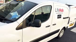 New Graphics On Small Van