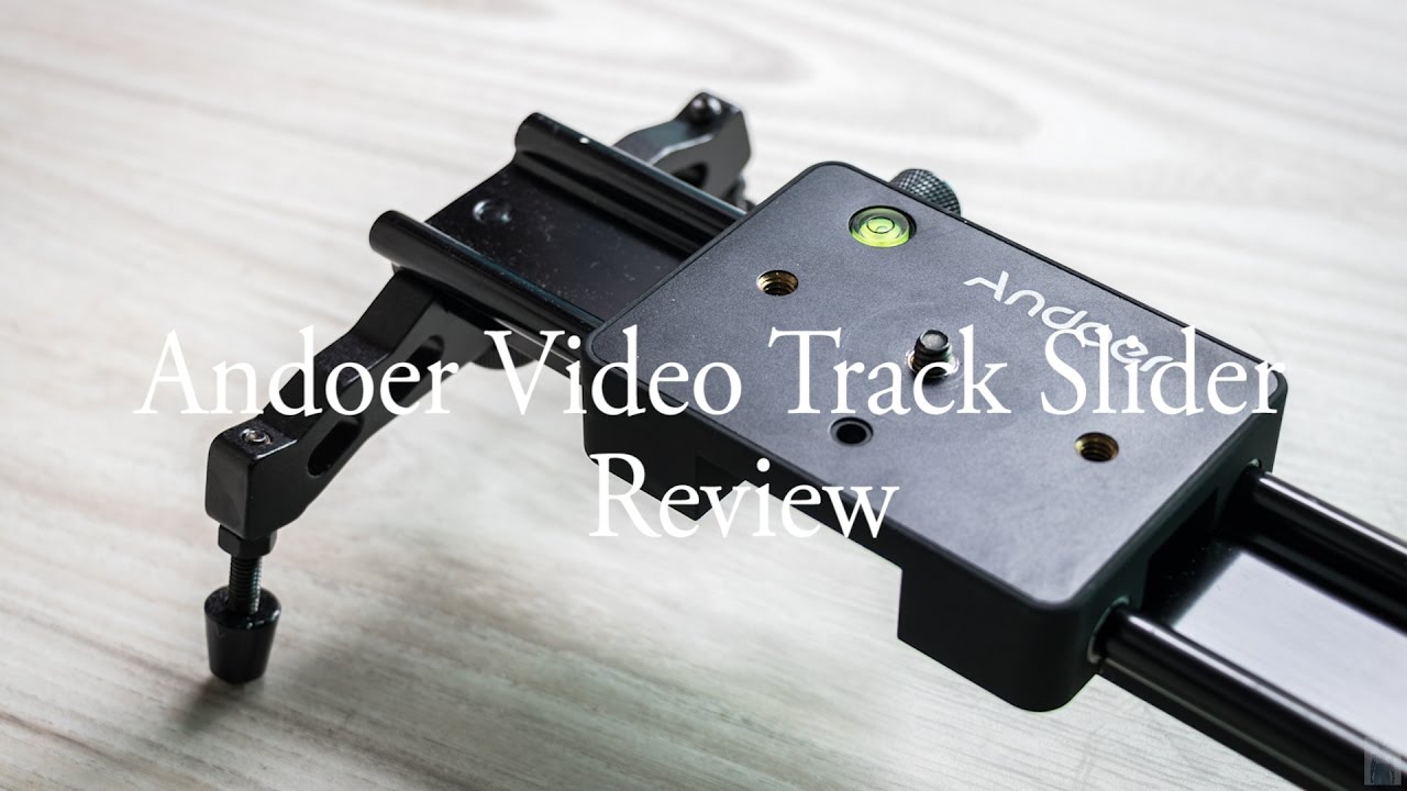 Andoer 100cm Video Track Slider Review