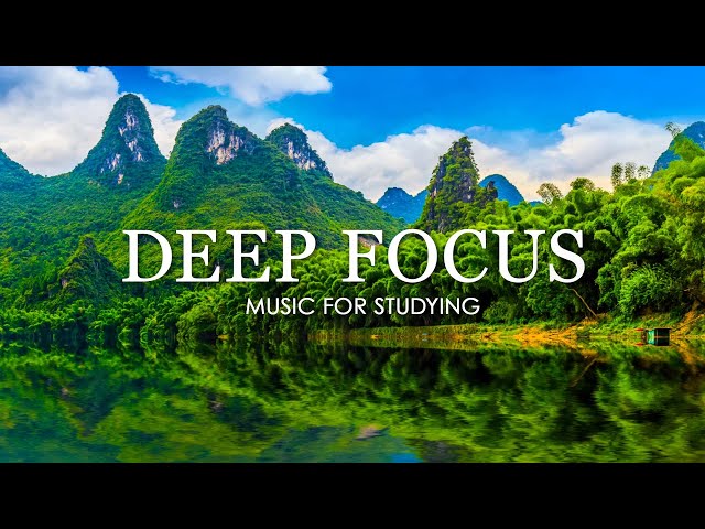 Deep Focus Music To Improve Concentration - 12 Hours of Ambient Study Music to Concentrate #725 class=