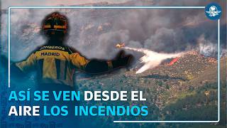 Incendios forestales tienen a Madrid bajo el fuego