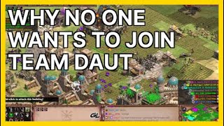 why no one wants to join team daut (DauT) | Age of Empires II Highlights