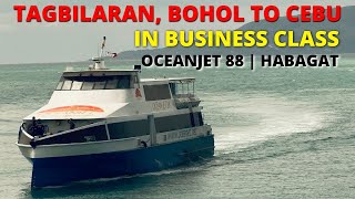 Fastcraft Oceanjet 88 Business Class | Tagbilaran, Bohol to Cebu City During Habagat