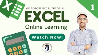1. Excel Tutorial in Hindi | Excel Introduction and Basic Terminology | Screen Area of Excel