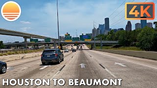 Houston, Texas to Beaumont, Texas! Drive with me!