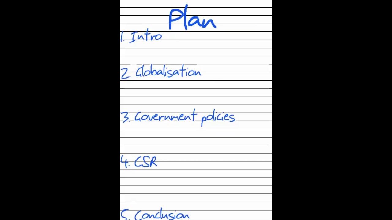 How to write a Business Essay YouTube