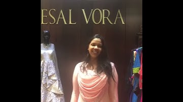 Priyanka Agrawal’s customised drape dress