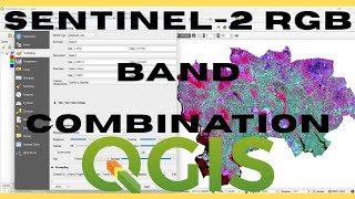 RGB Combinations of Sentinel 2 Data