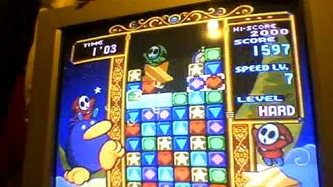 Tetris Attack SNES: Endless/time Trial Hard