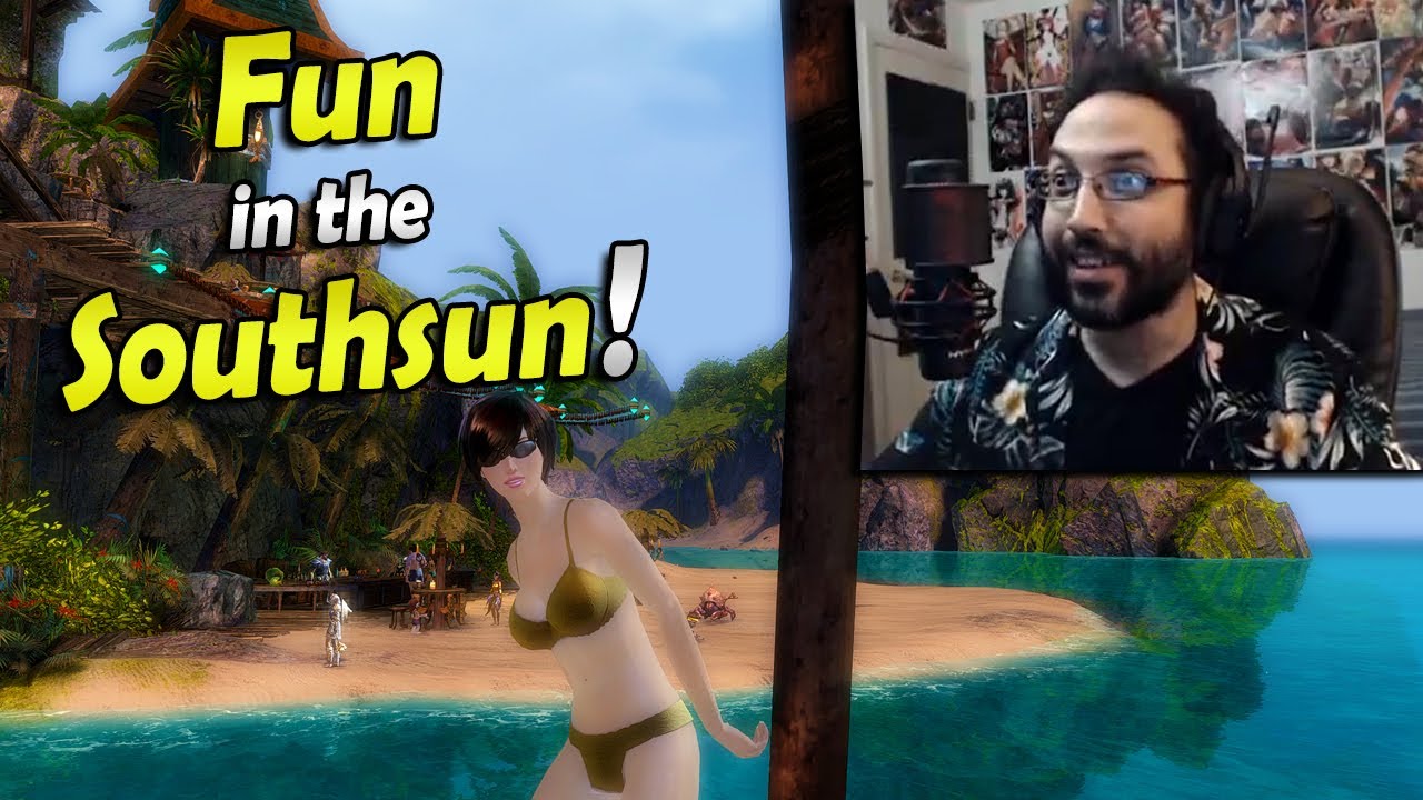 First Time in Southsun Cove! | VB explores Guild Wars 2!