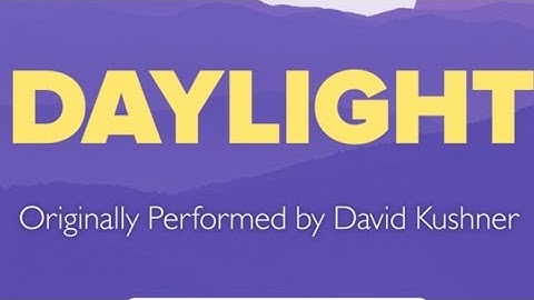 Thumbnail of David kuchner - Daylight - Vocal Cover 🎤🎧