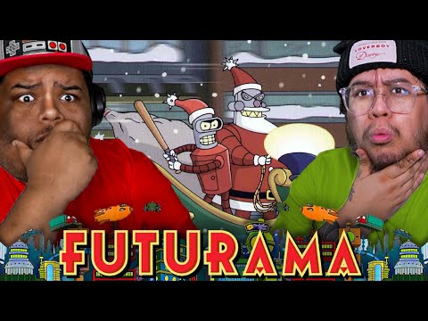 Futurama 4x2 "A Tale of Two Santas'" REACT