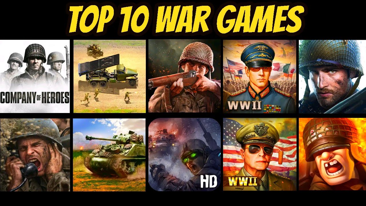 Top 10 Best Military War Strategy Mobile Games 2022 (Android,iOS)