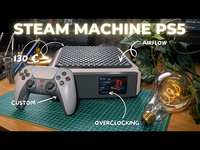 J’ai construit une Steam Machine Playstation 5 à 130 €…