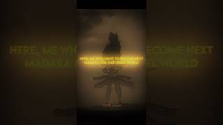 Uchiha Madara Madara Edit In 4K