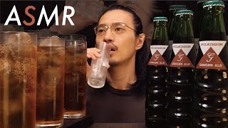 【ASMR】「ウィルキンソン ドライジンジャエール（アサヒ飲料）」をゴクゴク飲む音【炭酸ジュース】