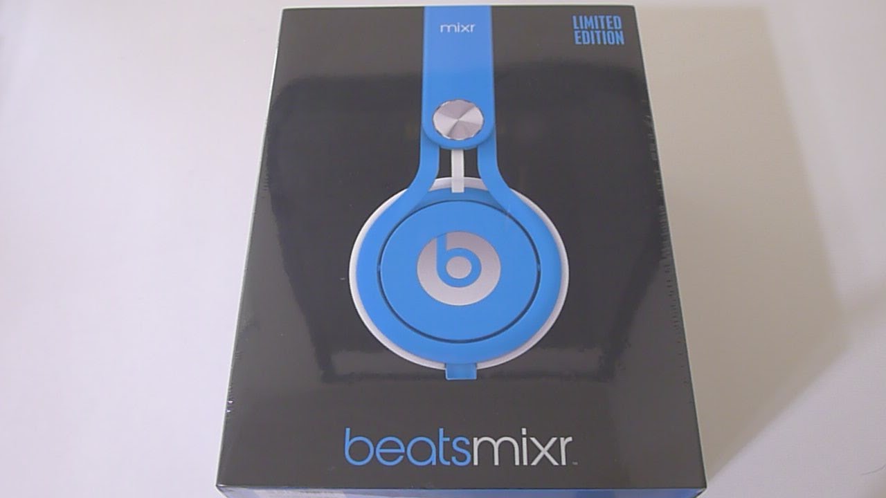 2013 Beats MIXR Neon Blue Unboxing 