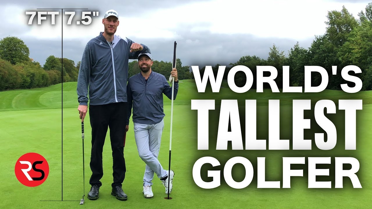 Teeing It Up With The World S Tallest Golfer 7ft 7 5in