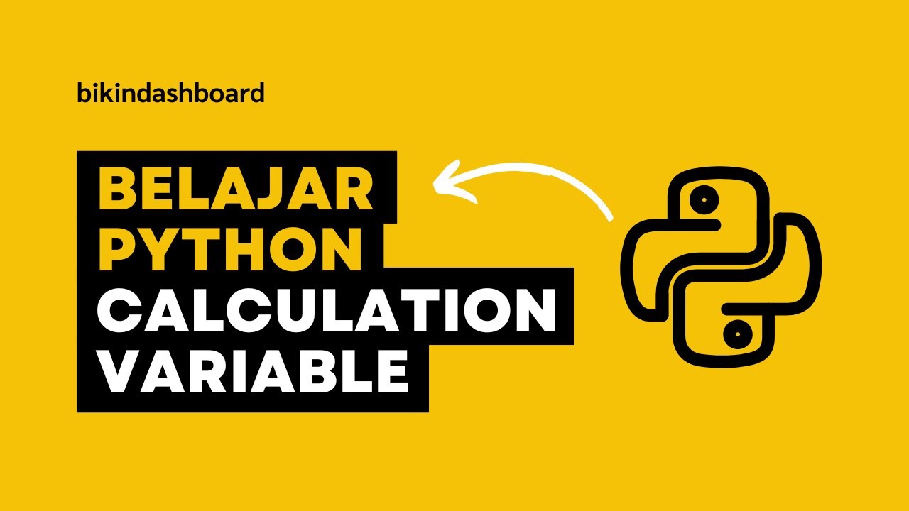 Belajar Python : Calculation Variable di Python - YouTube