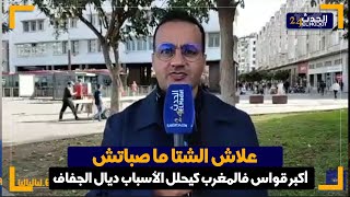 علاش مصباتش الشتاء مع يونس الملقب بأكبر قواس بالمغرب  من الدار البيضاء