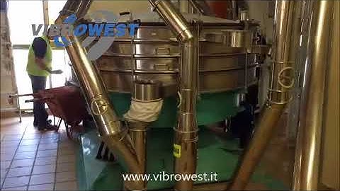 Tumbler Screening Machine mod. VAN  - Cereals screening - Vibrowest