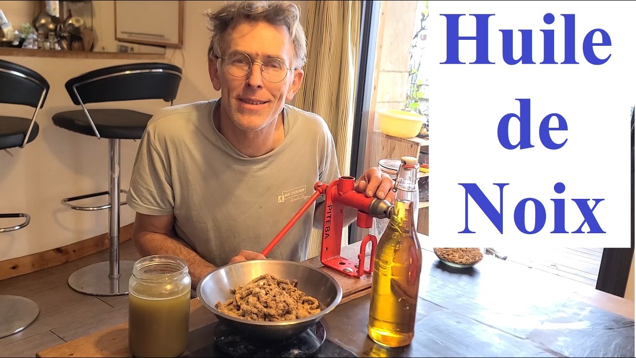 Comment faire son huile de noix maison