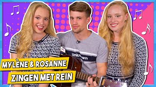 REIN (GTST) doet MUZIEK CHALLENGE met MYLENE & ROSANNE