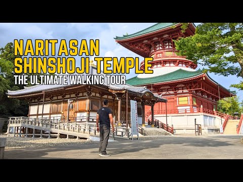 Walking Tour Naritasan Shinshoji Temple of Chiba, Japan