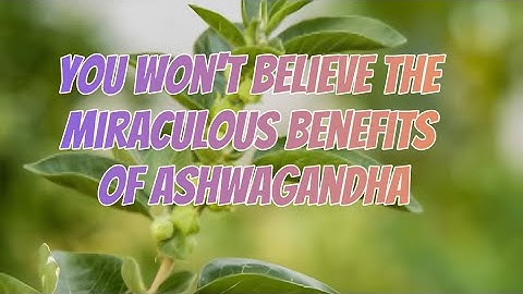Ashwagandha Benefits Healing Herbal Remedies ★ Herbal Healing