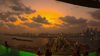 🇦🇪AURA SKYPOOL DUBAI SUNRISE TIMELAPS🇦🇪 4K ULTRA HD