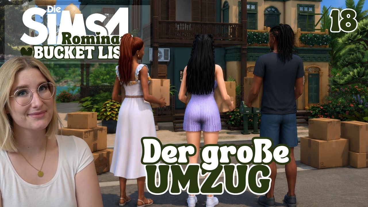 Es ist soweit! Wir ziehen endlich ins neue Haus | Sims4📋Romina´s Bucket List 18 | Insanedra