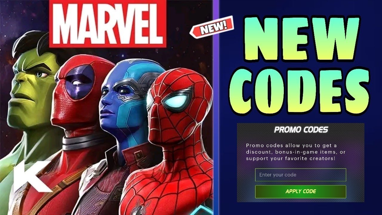 *NEW* MCOC PROMO CODES MARCH 2026 - MCOC CODES || MARVEL CONTEST OF ...