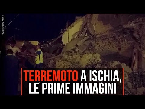 Terremoto a Ischia, diversi crolli