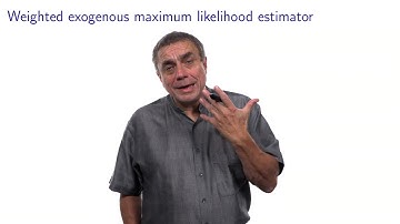 Sampling:  weighted exogenous maximum likelihood estimation