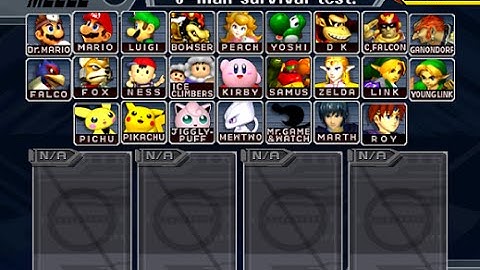 [Super Smash Bros Melee] True Random Battles