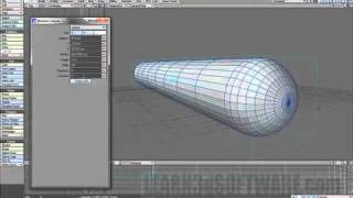 Lightwave Tutorial -006- Capsule Tool