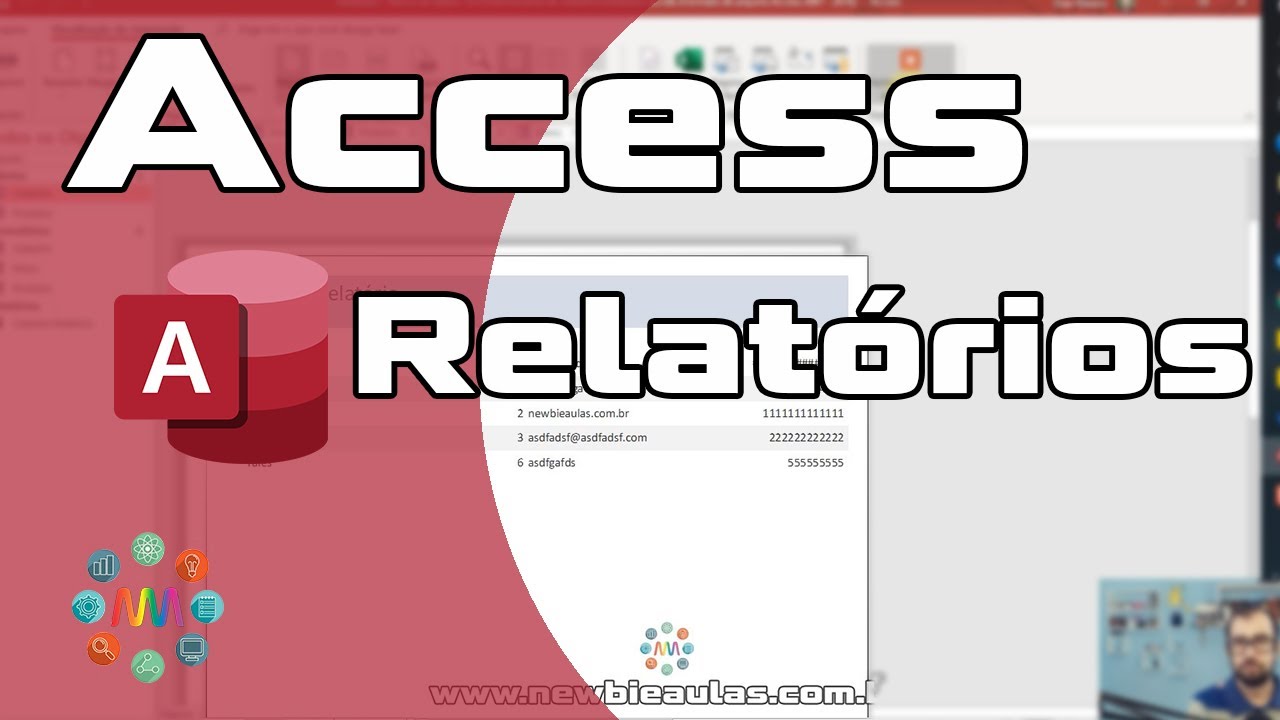 Access - Relatório | Aprenda a fazer um relatório de forma fácil no Access (iniciantes)