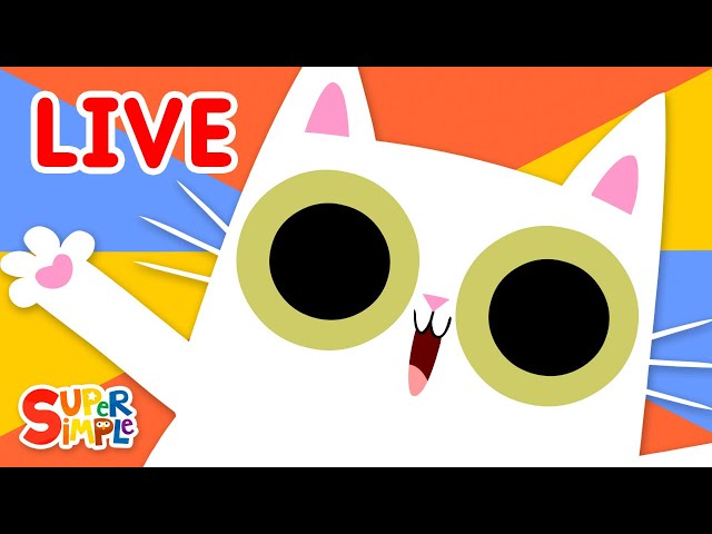🔴 Super Simple Songs LIVE 🎶 | Kids Songs | Super Simple Songs - Videos ...