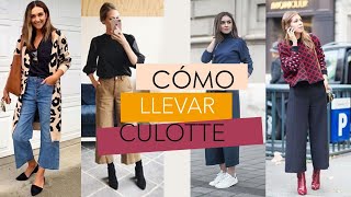 10 Tips para usar PANTALÓN ANCHO otoñoinvierno| Outfits wide leg, culotte o palazzo| Joana Patikas