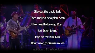 Paul Simon - 50 ways to leave your lover | Live | With Lyrics